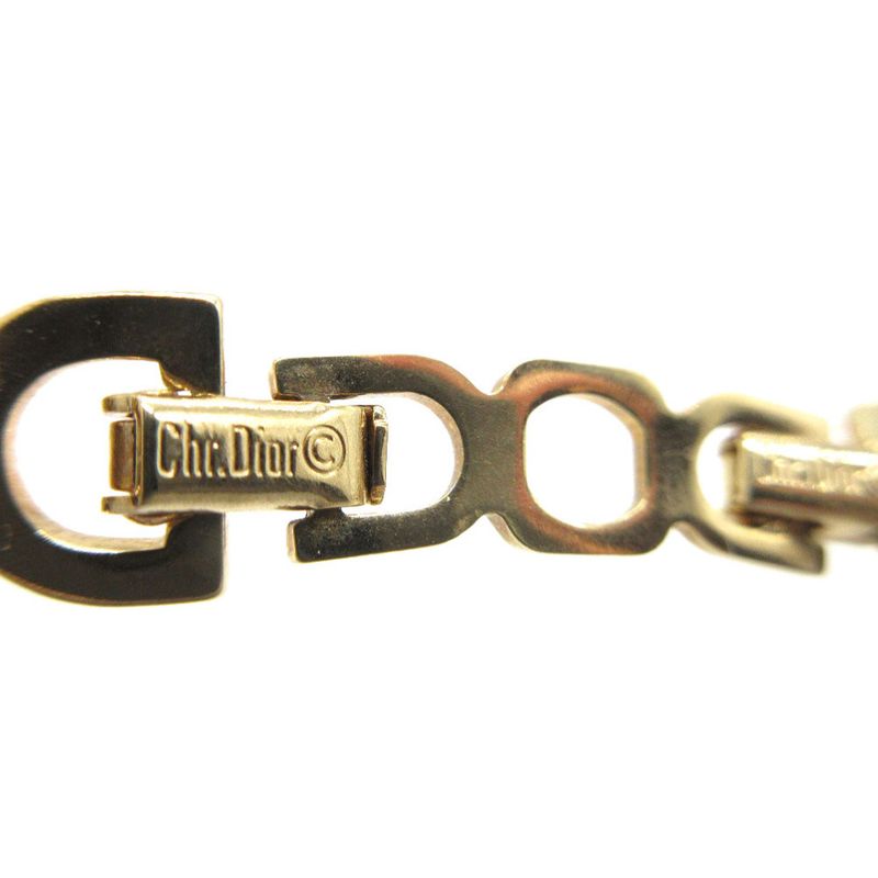 Christian Dior Chain Choker Metal Gold 0125 Christian Dior