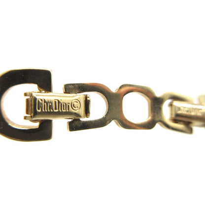 Christian Dior Chain Choker Metal Gold 0125 Christian Dior