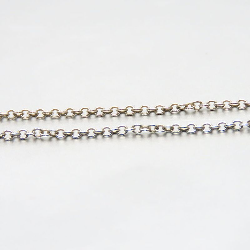 Tiffany & Co Necklace Mini Loving Heart 925 Silver Approx 1.5g Silver Paloma