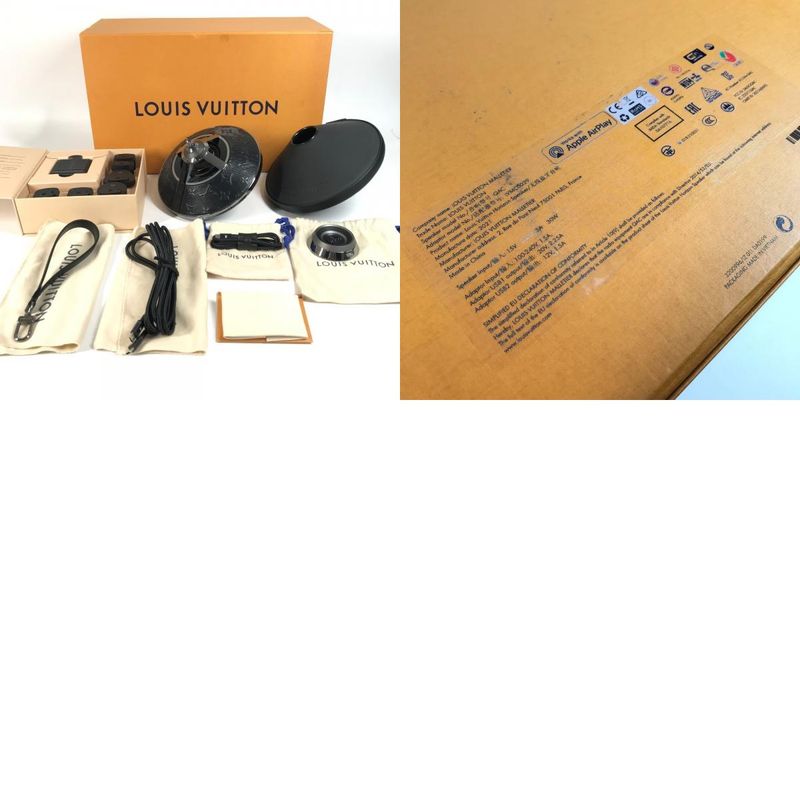 Louis Vuitton Miscellaneous Items Horizon Light Up Speaker Qac000 Metal Frame