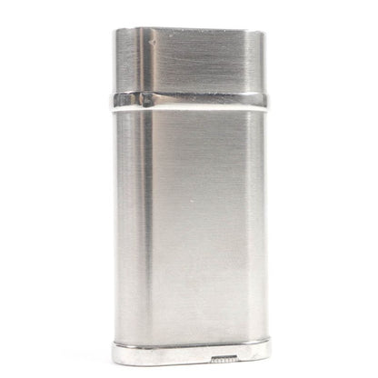 Cartier Godron Oval Hairline Roller Smoking Tool Silver Swiss