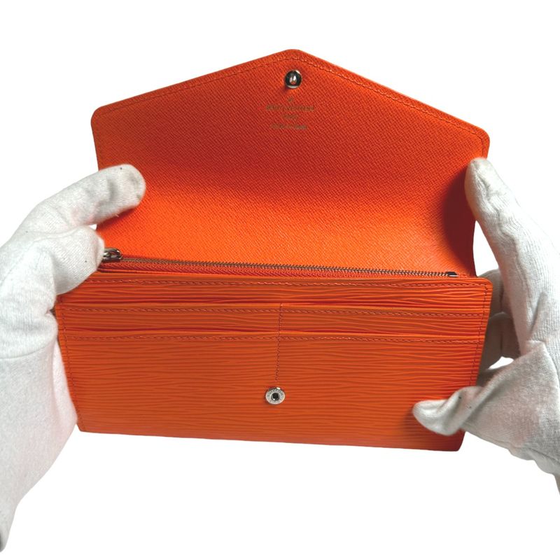 Louis Vuitton M60584 Epi Long Wallet Portefeuille-sarah Long Wallet Louis