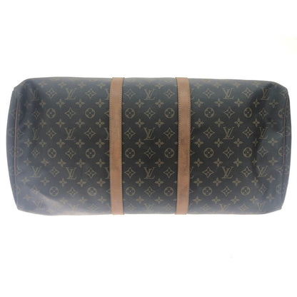 Louis Vuitton Unisex Boston Bag Monogram Keepall 55 M41424 Brown