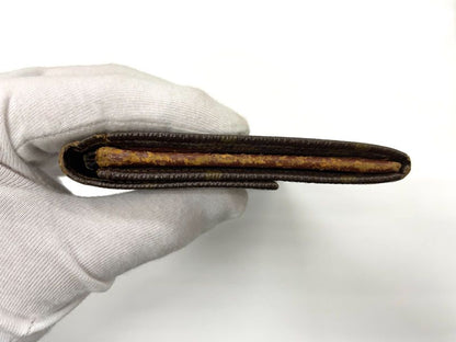 Louis Vuitton Monogram Long Wallet Brown Made In France