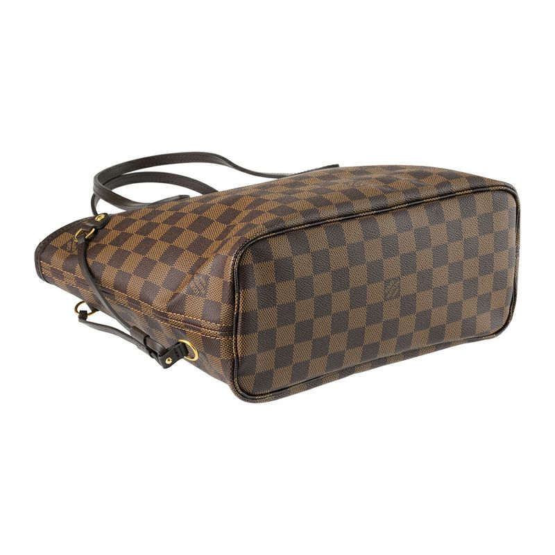 Louis Vuitton Tote Bag Neverfull PM Brown/cerise Red