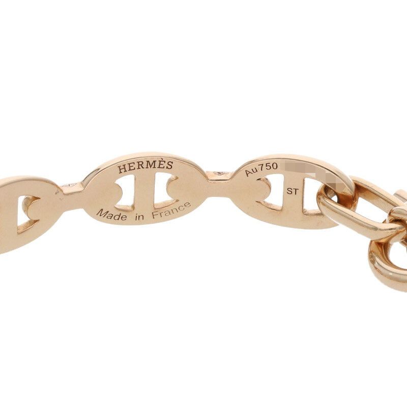 Hermes Anchene 18K Chaine D'ancre Bracelet Ladies ST