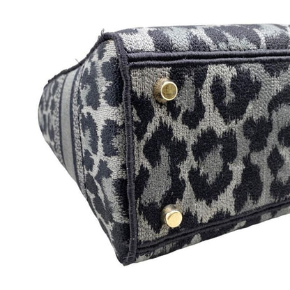 Christian Dior Handbag Shoulder Bag Lady D-Lite Medium Bag M0565orhm Leopard