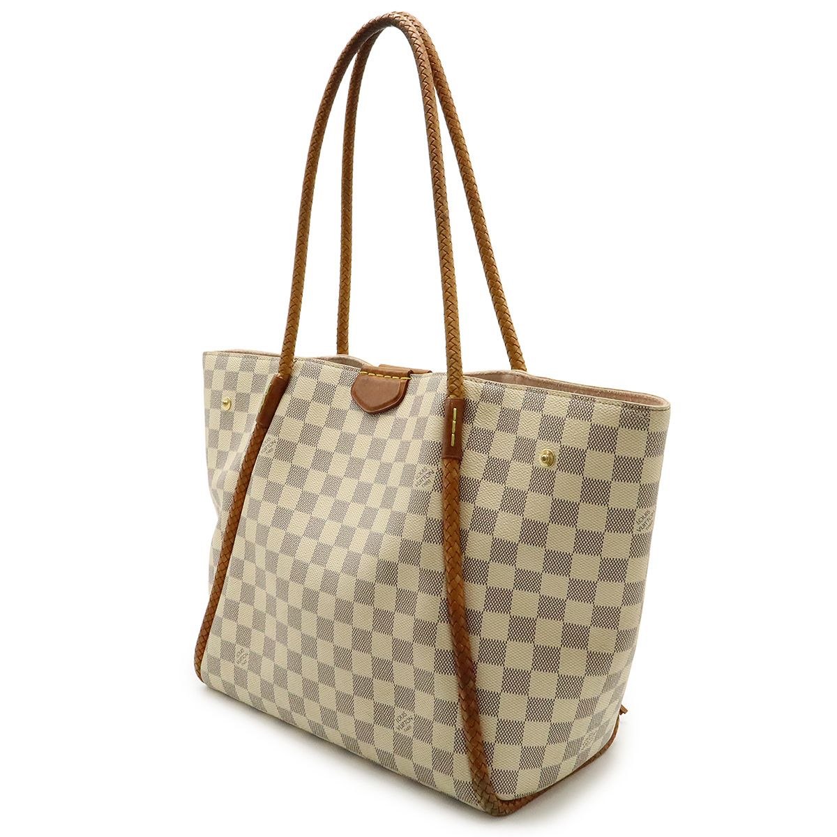 Louis Vuitton Damier Azure Propriano Tote Bag Shoulder Bag Semi Shoulder Fringe