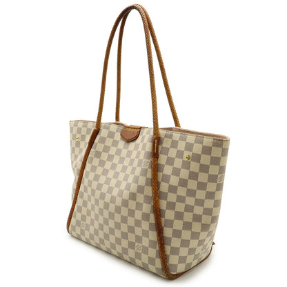 Louis Vuitton Damier Azure Propriano Tote Bag Shoulder Bag Semi Shoulder Fringe