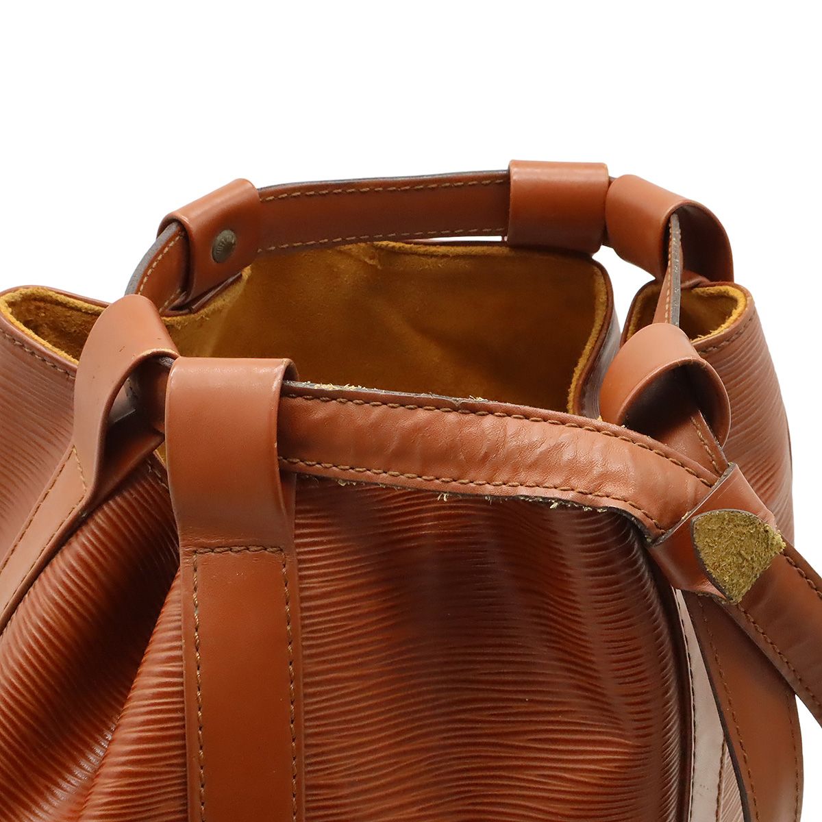 Louis Vuitton Epi Randonnee PM Shoulder Bag One Shoulder Drawstring Leather