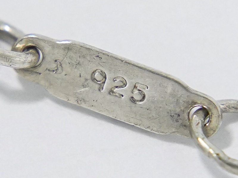 Authentic Tiffany & Co Tiffany & Co Atlas Bar Plate 925 Necklace Pendant Silver