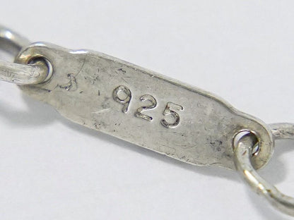 Authentic Tiffany & Co Tiffany & Co Atlas Bar Plate 925 Necklace Pendant Silver