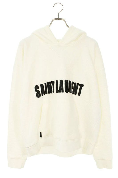 Saint Laurent Paris 23SS 729852 Y37gx Inside Out Logo Pullover Hoodie Men's XS