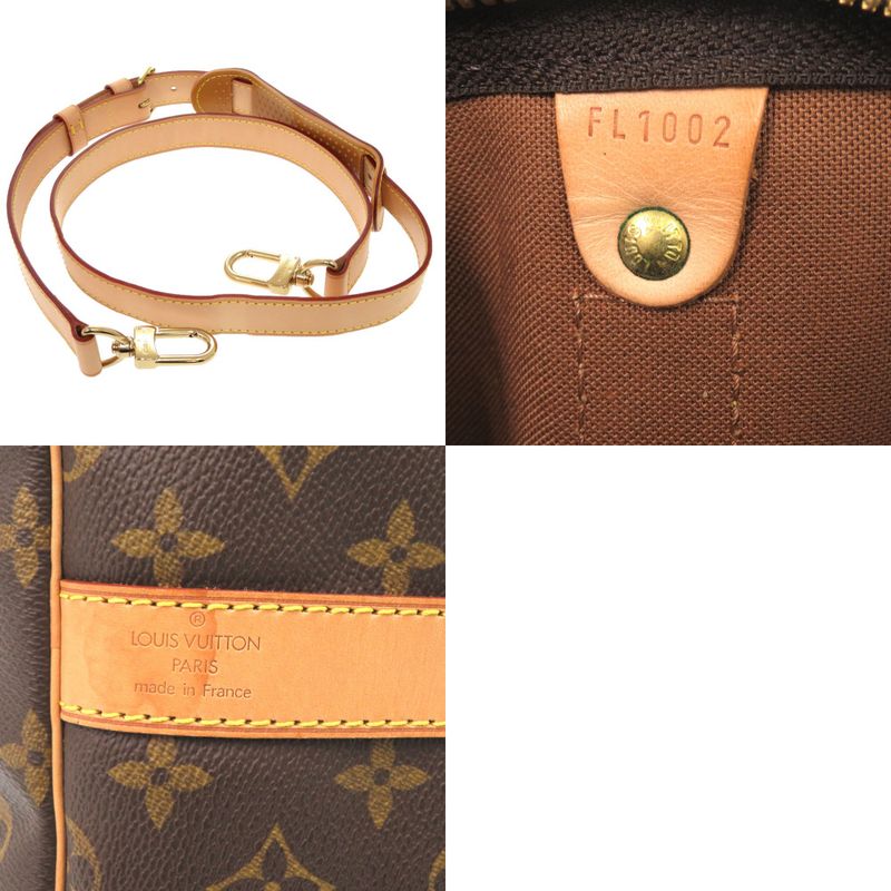 Louis Vuitton Keepall Bandoliere 60 Monogram M41412 Boston Bag LV 0512 Louis