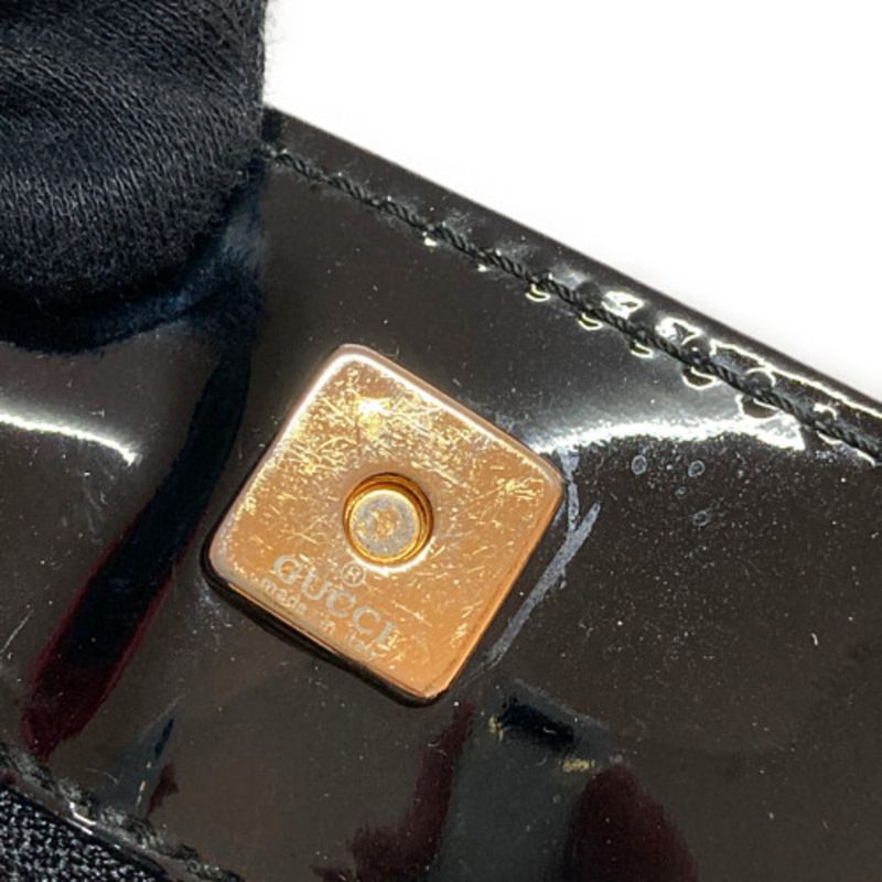 Gucci Shoulder Bag Enamel Canvas 200047