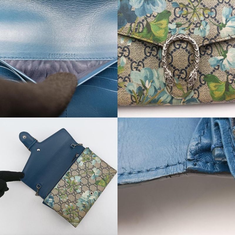 Gucci Dionysus Beige And Multicolor PVC Coated Canvas 401231