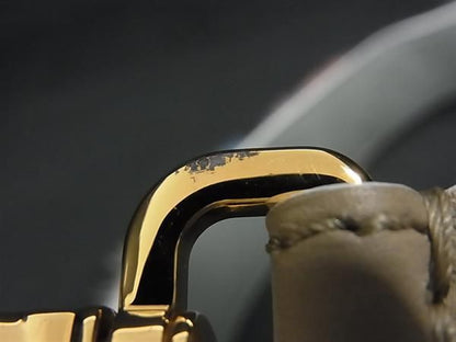 Fendi Strap You Fur And Leather Shoulder Strap For Bag Beige And