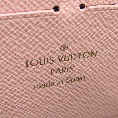 Louis Vuitton Long Wallet Portefeuille Clemence Monogram Canvas Rose Ballerine