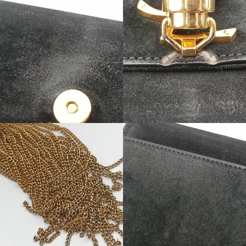 Yves Saint Laurentyves Saint Laurentkate Black Suede354119clt3541190115