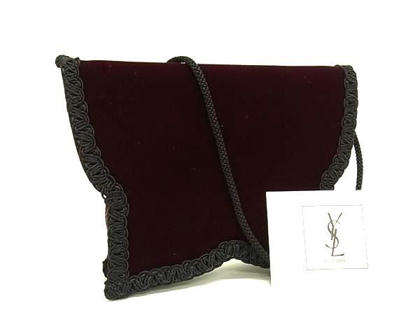 Yvessaint Laurent Yves Saint Laurent Vintage Velour Crossbody