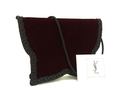 Yvessaint Laurent Yves Saint Laurent Vintage Velour Crossbody
