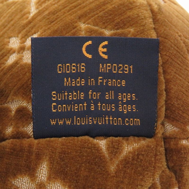 Louis Vuitton Monogram Doudou Teddy Bear Limited Edition 2021 Gi0616 Velour