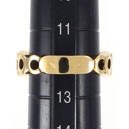 Chanel Ring Coco 1 Point Emerald 18K Yellow Gold Size 12