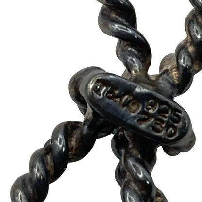 Tiffany & Co Brooch Ribbon 18K Yellow Gold X Silver