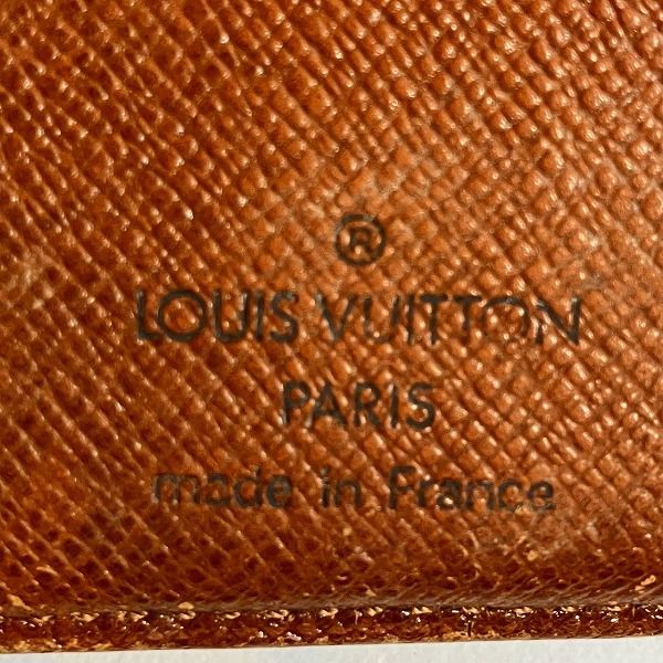 Louis Vuitton Monogram Porte Monevier Viennois M61663 Clasping Bifold Wallet