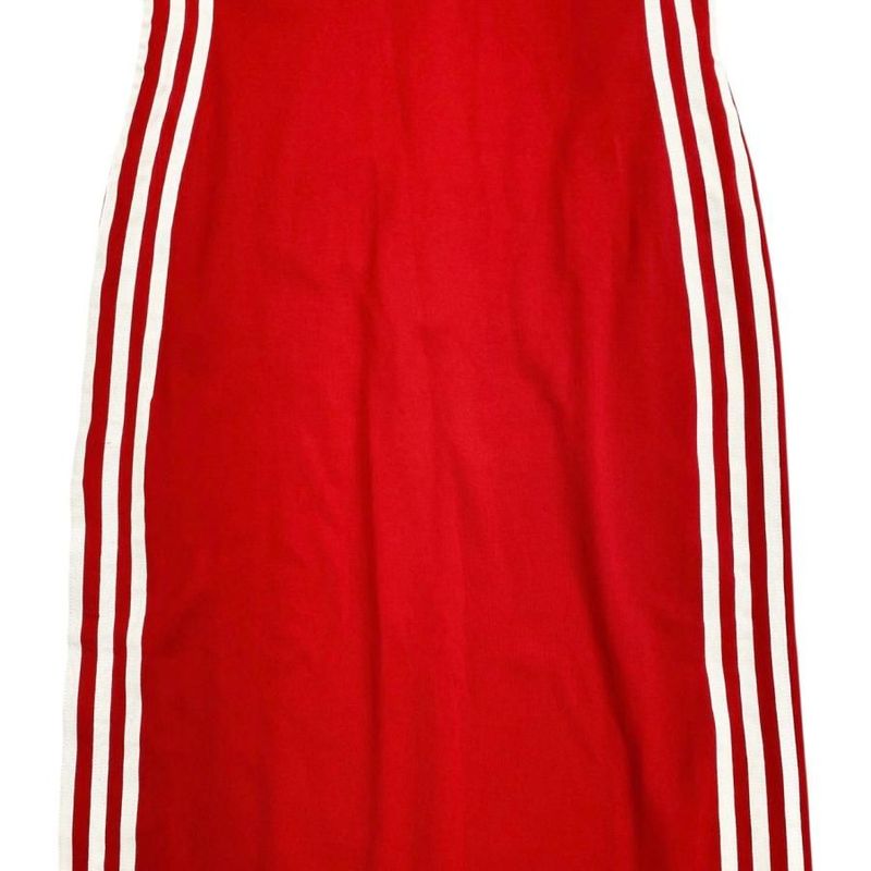 Gucci X Adidas Collaboration Jersey Dress Sideline 712711 S Size Trefoil V Neck