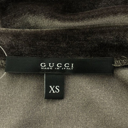Gucci Interlocking Velour Dress 271473 X8806 Brown XS