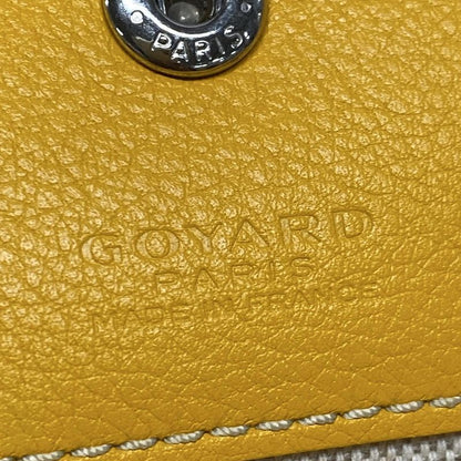 Goyard Saint Louis PM Yellow Leather Tote Bag