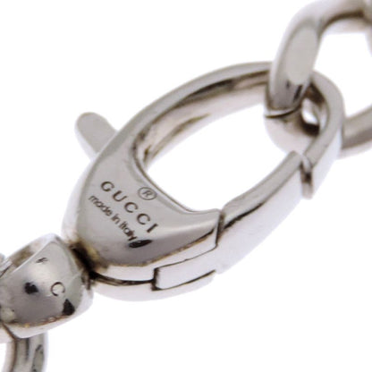 Gucci Pave Charm Silver-Tone Necklace