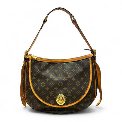 Louis Vuitton M40075 Tulum GM Ca2057 Unisex Brown FREE