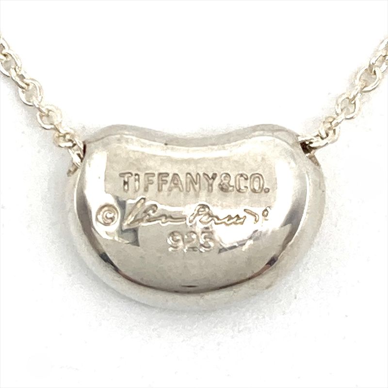 Tiffany & Co Tiffany & Co Bean Necklace Sv925 32g Silver Mini Unisex
