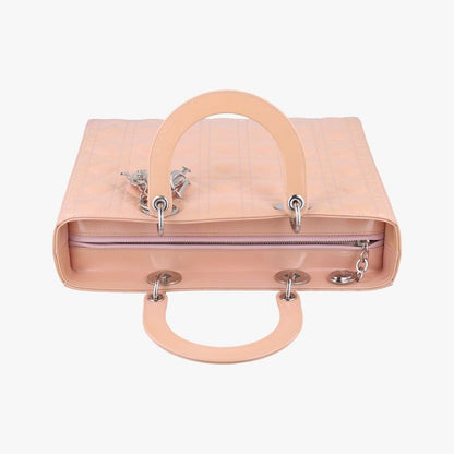 Christian Diorchristian Dior Lady Dior Pink Patent 16-bo-0152