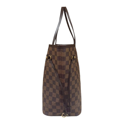 Louis Vuitton Neverfull MM Damier Tote Bag Damier Canvas N40599 Brown Ladies
