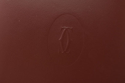 Cartier Fold Wallet Vintage Cartier Men's Wallet Must De Cartier Bordeaux