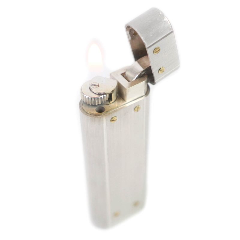 Cartier Santos Roller Type New Shape Smoking Tool Gas Lighter