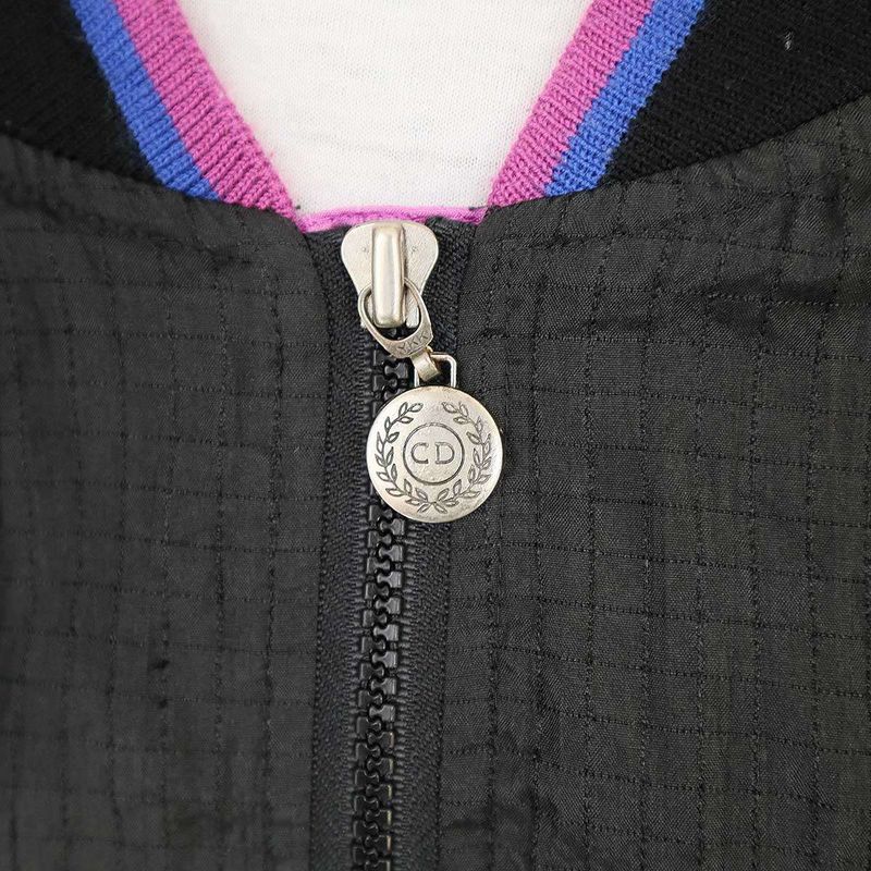 Christian Dior Monsieur Christian Dior Monsieur Old Nylon Track Jacket Black XL