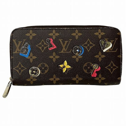 Louis Vuitton Monoblam Rabrock Zippy Wallet M64116 Long Wallet Women