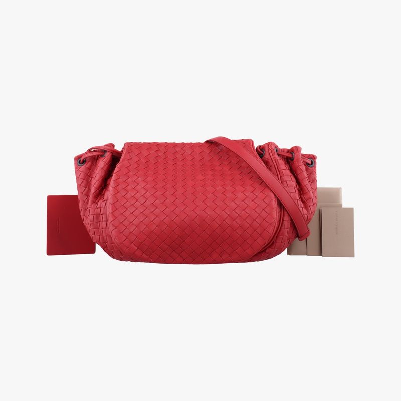 Bottega Veneta Intrecciato Red Lambskin B00903924u