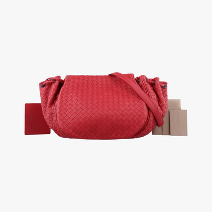 Bottega Veneta Intrecciato Red Lambskin B00903924u