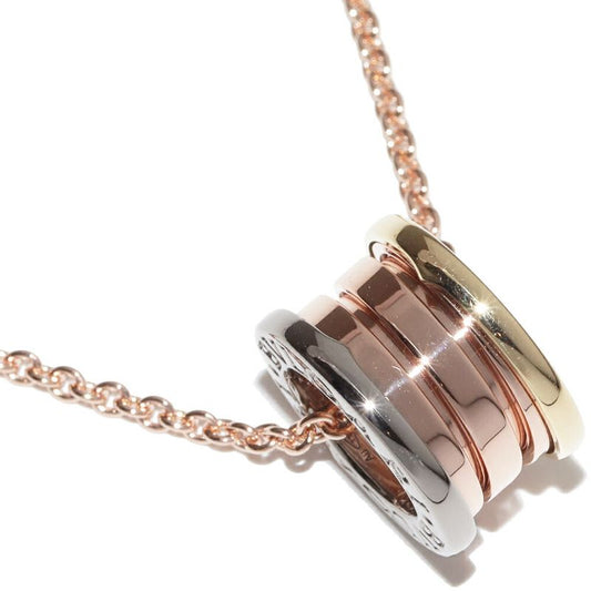Bulgari Pendant Necklace Bzero1 18K Yellow Gold 18K White Gold 18K Pink Gold