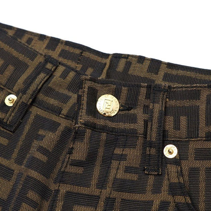 Fendi Vintage Pants Size I40 D34 Inch26 Fendi Jeans FF Double F Zucca High