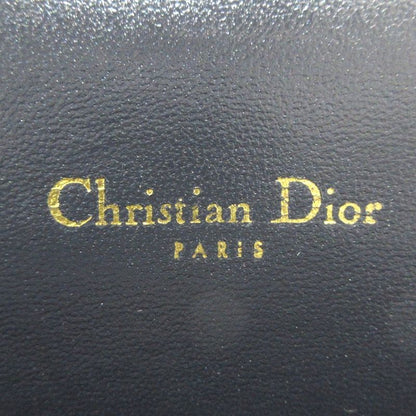 Dior/christian Dior Wallet - Black Chain Shoulder Leather