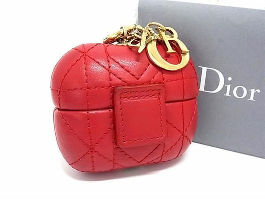 Christian Dior Lady Dior Cannage Leather Airpods Pro Case Earphone Case