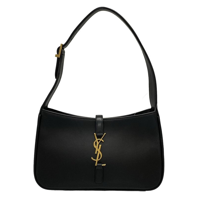 Saint Laurent Paris Shoulder Bag Le Saint Cassette 657228 Black Leather