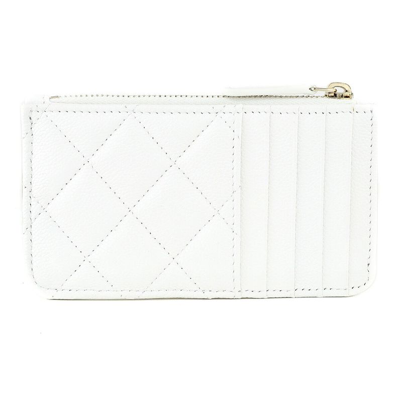 Chanel Coin Case White