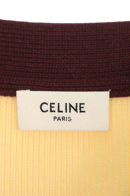 Celine 25SS Rv08i192w College Logo Cardigan Men's S